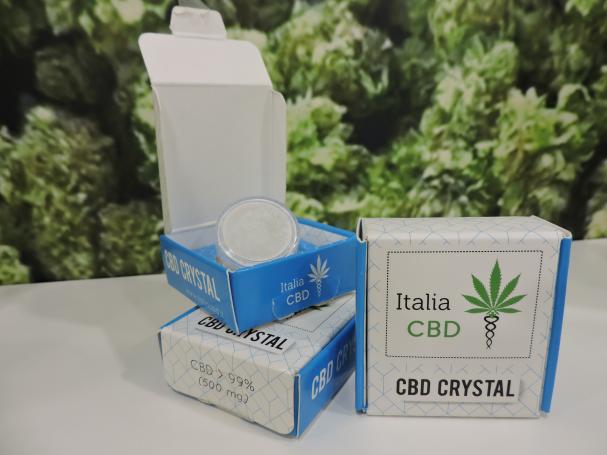  Cristalli Di CBD puri al 99%