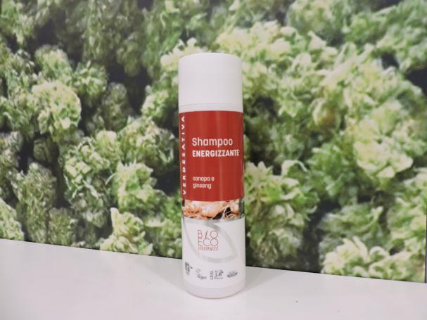  Shampoo Energizzante 100% canapa e ginseng